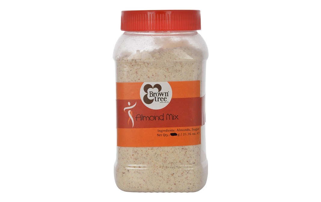 Brown Tree Almond Mix    Plastic Jar  250 grams